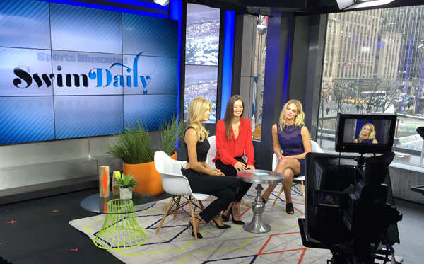 Kelly Rohrbach, Emily DiDonato and Erin Heatherton